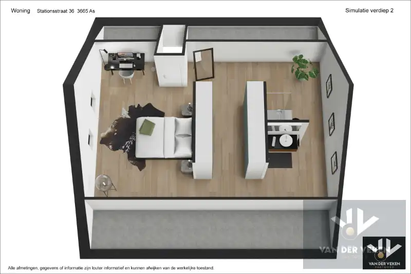 Knap afgewerkte, energiezuinige en ruime woning met vier slaapkamers, guesthouse/praktijkruimte op een centrale (maar toch bosrijke!) locatie te As foto 22