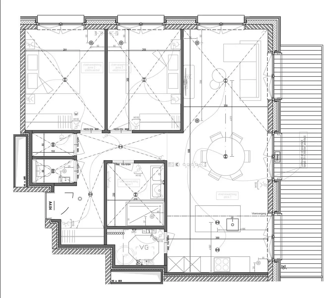 Rustig en comfortabel 2 slpk appartement met mooi terras  foto 14