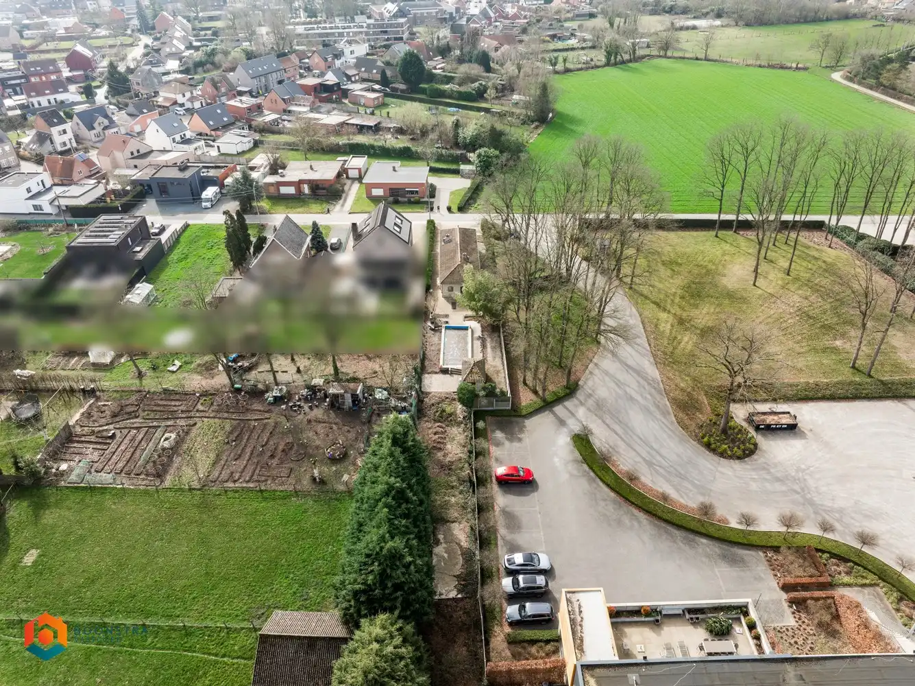 Gelijkvloerse woning met 2 slpkrs en zwembad te Bonheiden foto 3