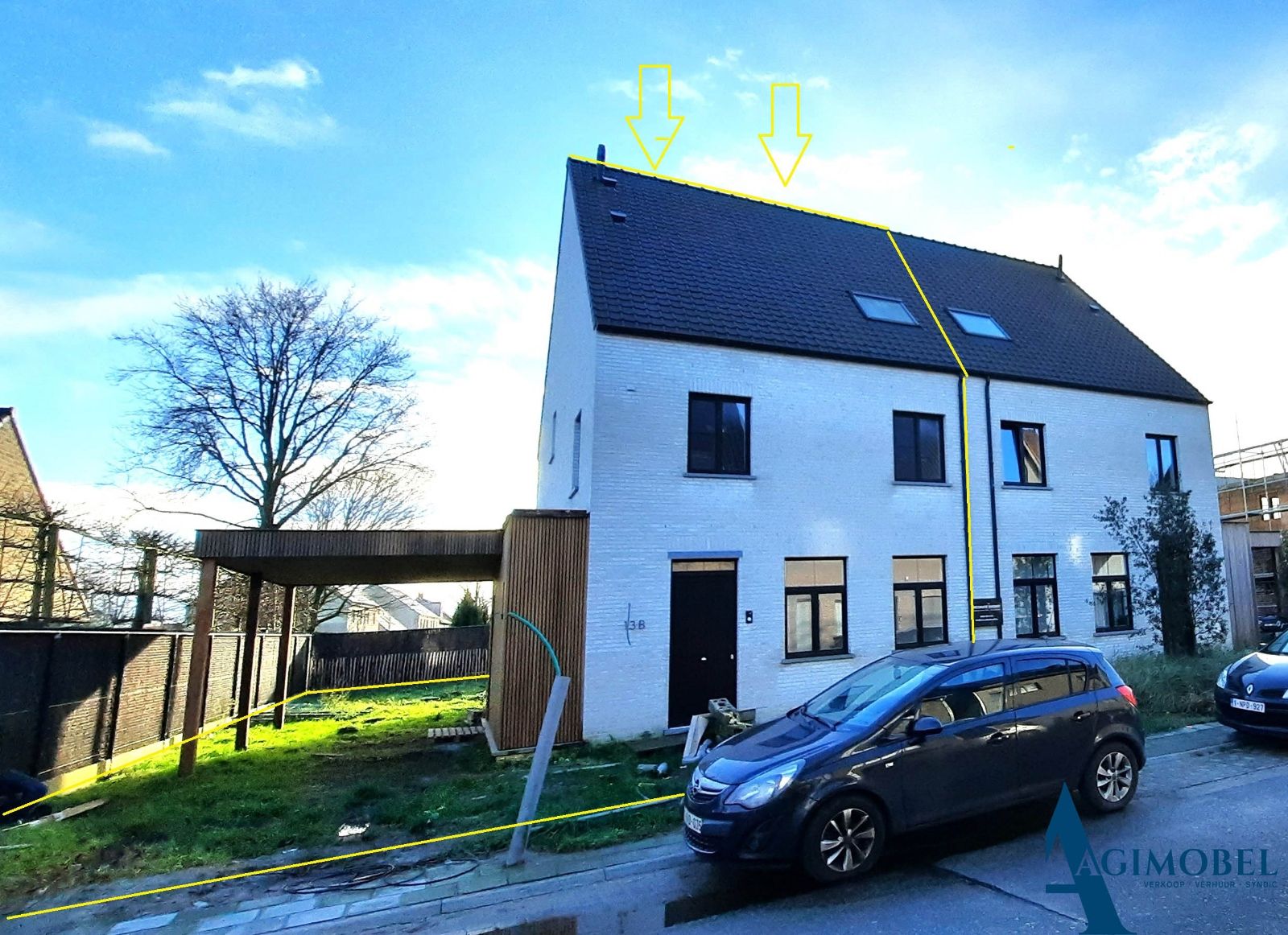 Energiezuinige nieuwbouwwoning in moderne landelijke stijl met 5 slaapkamers te Moerkerke. foto {{pictureIndex}}