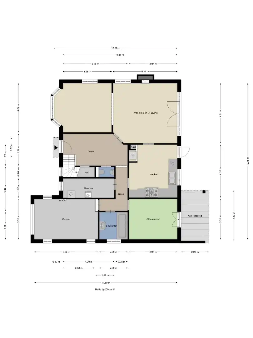 Villa met bureau,  5 slaapkamers, 2 badkamers en ruime tuin in Bierbeek! - EPC 172 kWh/m² - bewoonbare opp. 242 m² foto 33