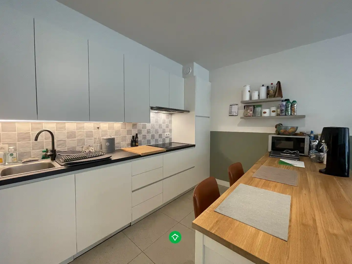 Gelijkvloers appartement met één slaapkamer te Rumbeke foto 4