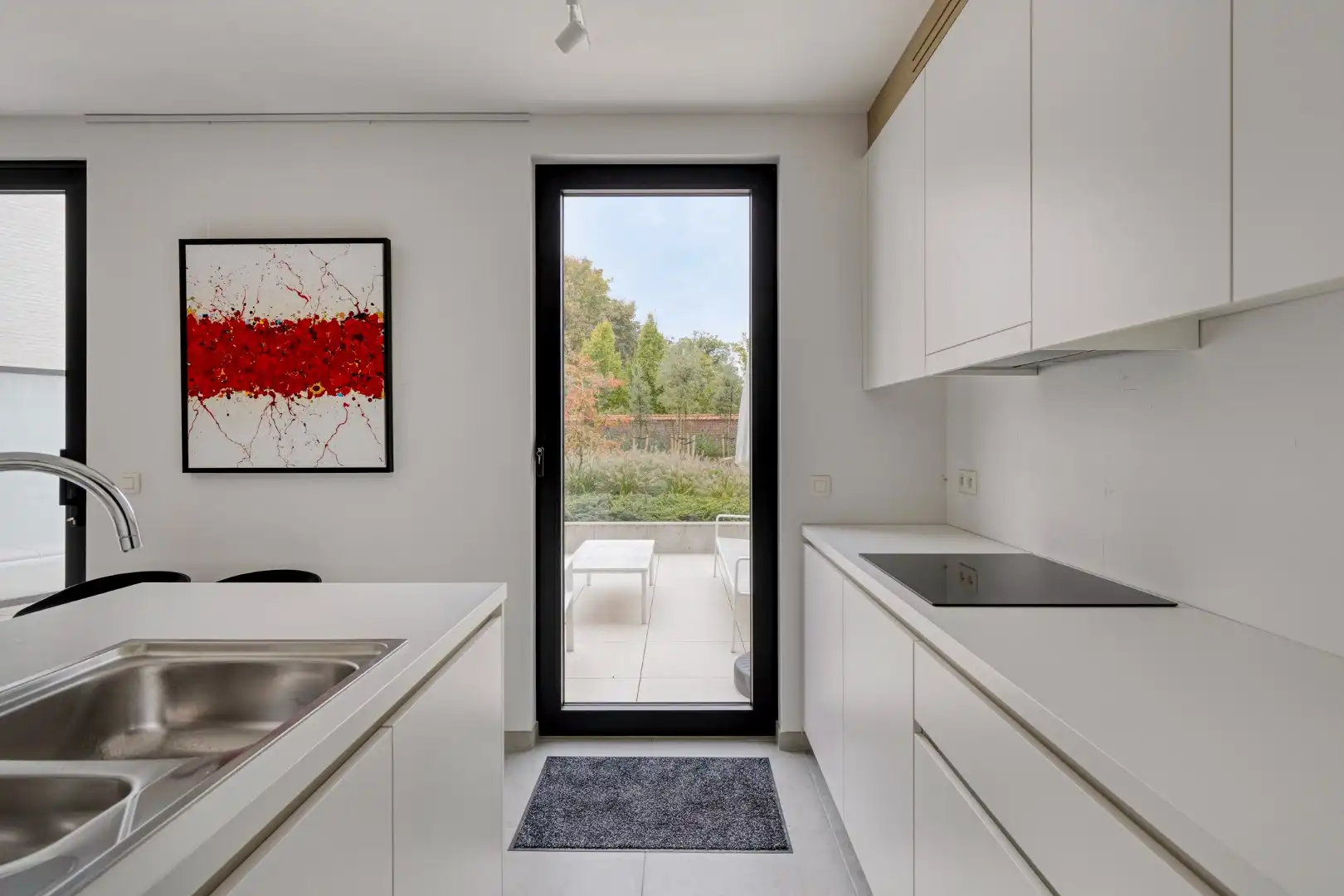 ZWEVEGEM - Nieuw en energiezuinig gelijkvloers appartement met 1 slaapkamer en terras! foto 4