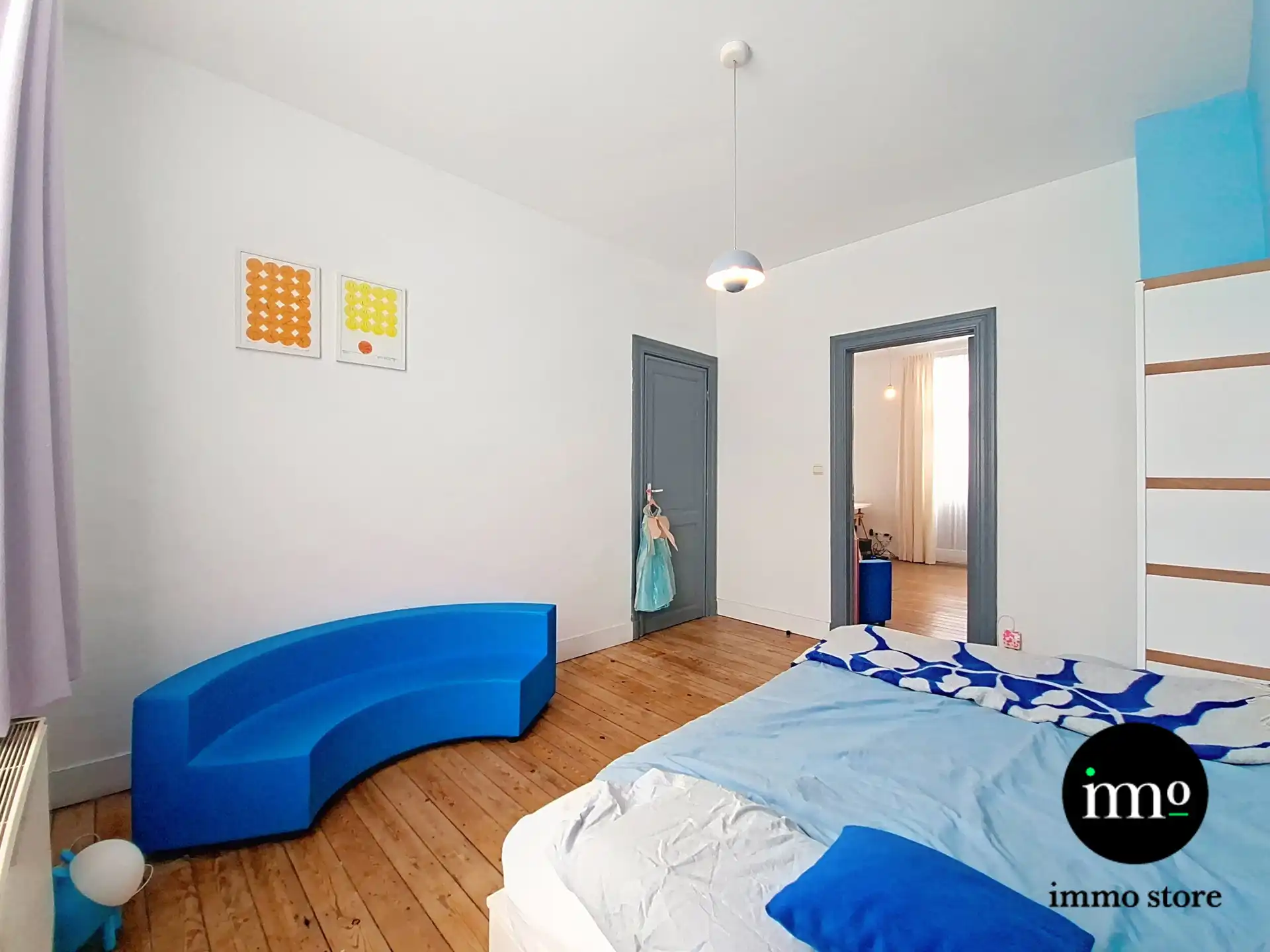 Instapklare Brusselse woning met bureau of appartement foto 11