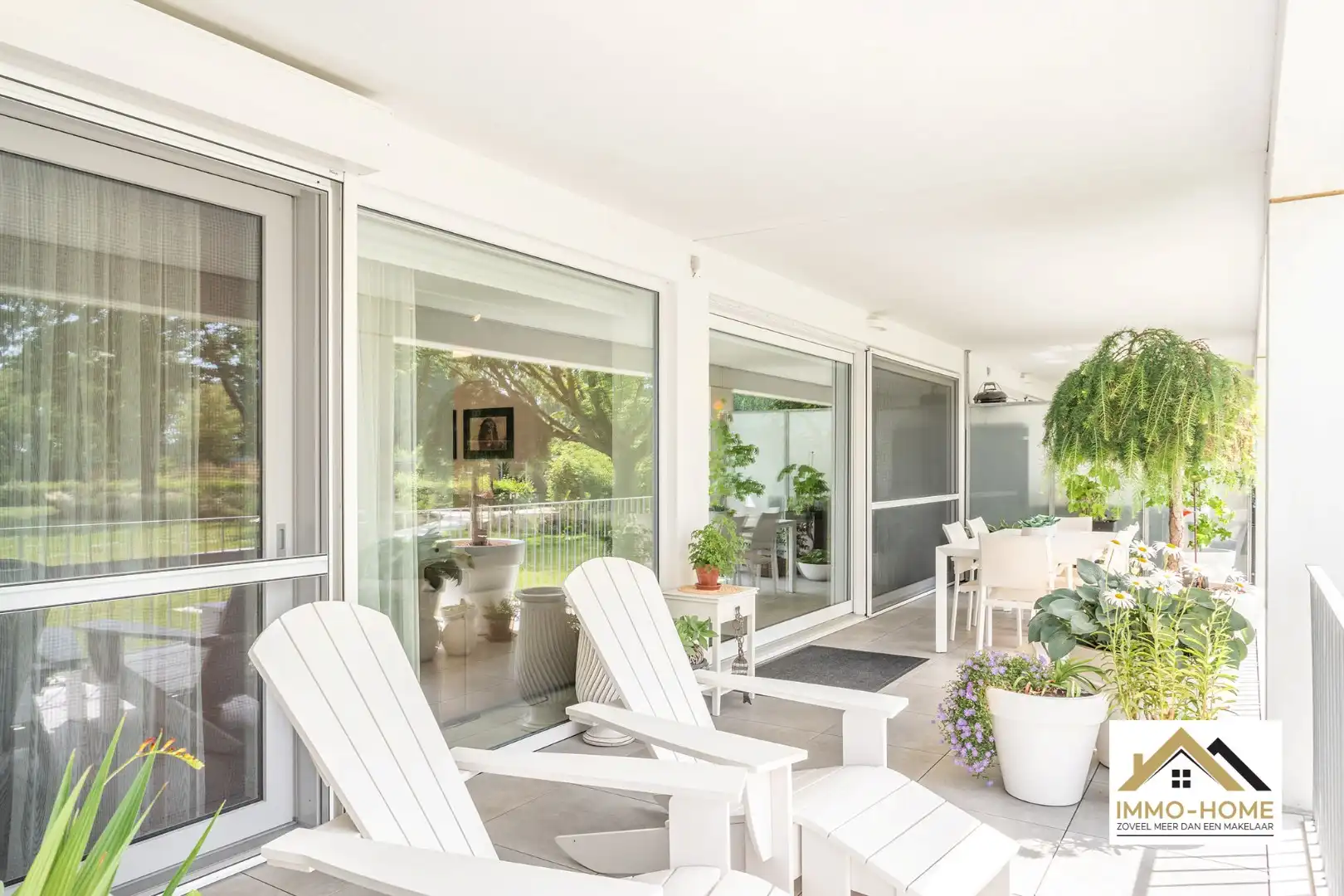 Prachtig gelijkvloersappartement met heel erg ruim terras!!  foto 4