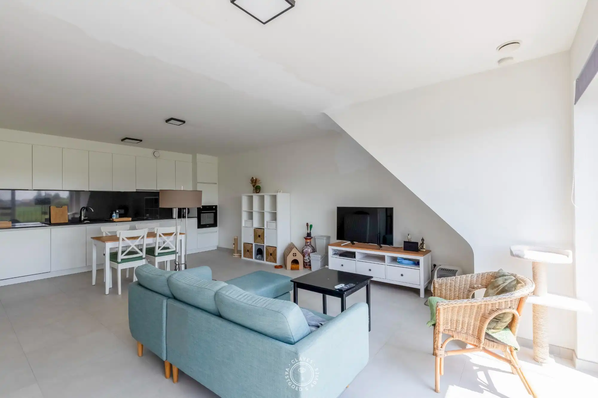 Rustig gelegen 1-slaapkamerappartement met garagebox en prachtig groen uitzicht foto 5