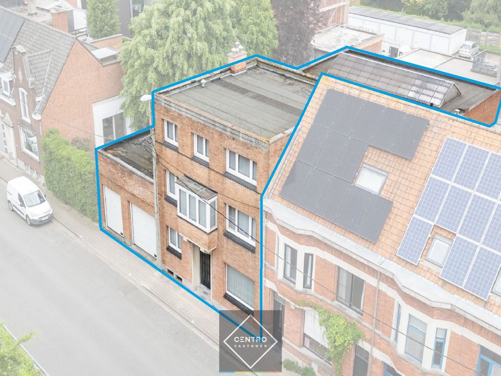 Statige burgerwoning (7 slpks !) met LOODS van 320m² TE KOOP in centrum van Roeselare. foto 35