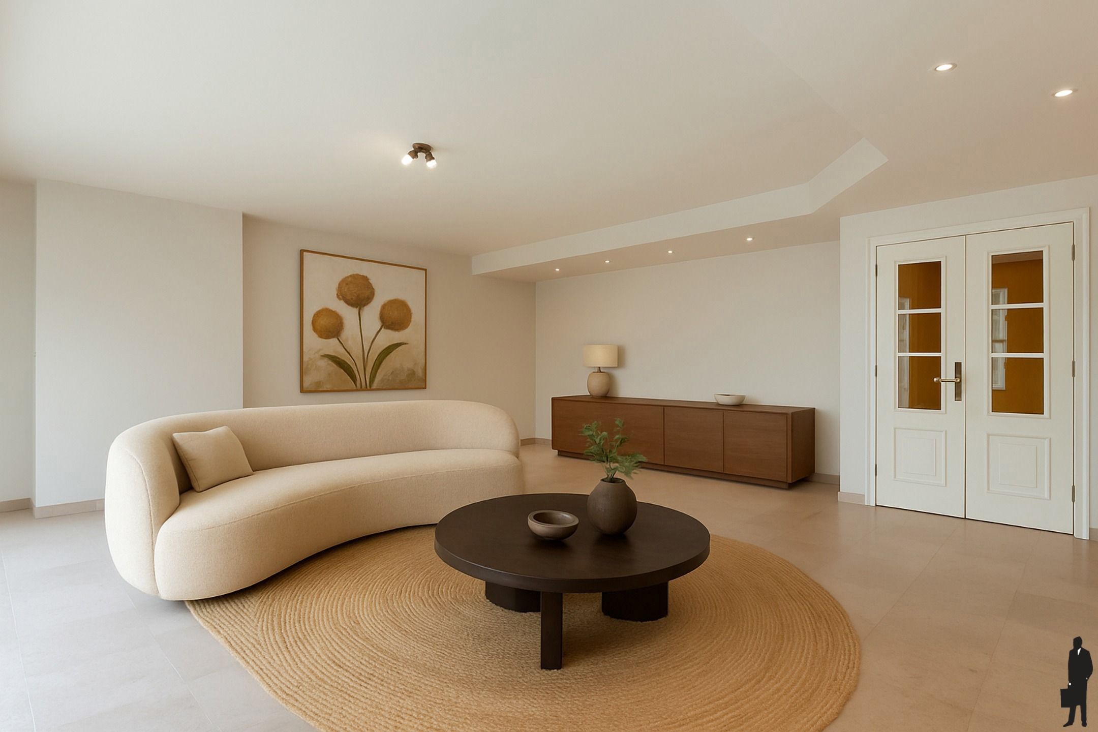 Mooi ruim appartement (ca. 162m²) in domein 'De List' residentie Conti met o.a. 2 slaapkamers, 2 badkamers, inclusief ondergrondse parkeerplaats.  foto 5