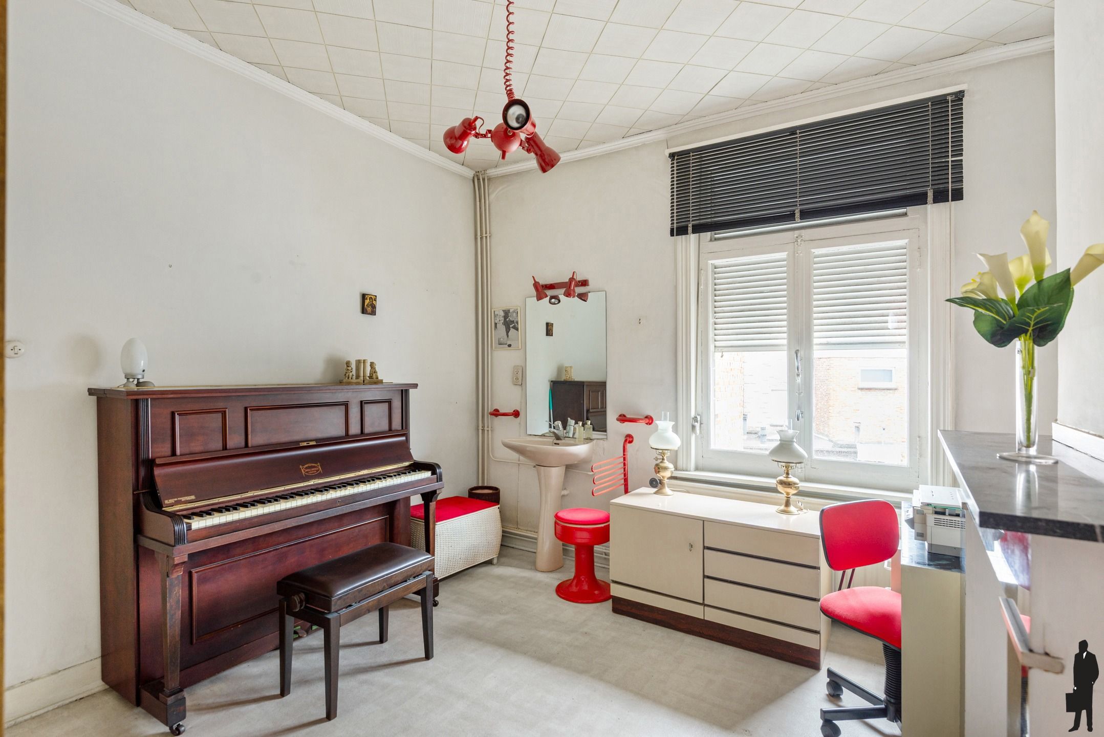 Karaktervolle rijwoning met 4 slaapkamers en koer in Hoboken foto 15