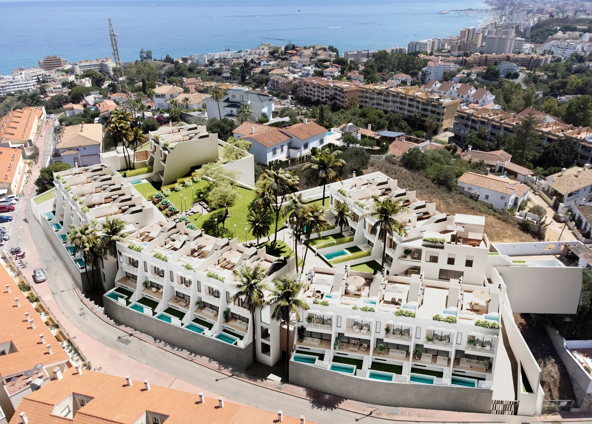 Jouw droomhuis wacht: luxe en panoramisch uitzicht aan de Costa del Sol foto 6