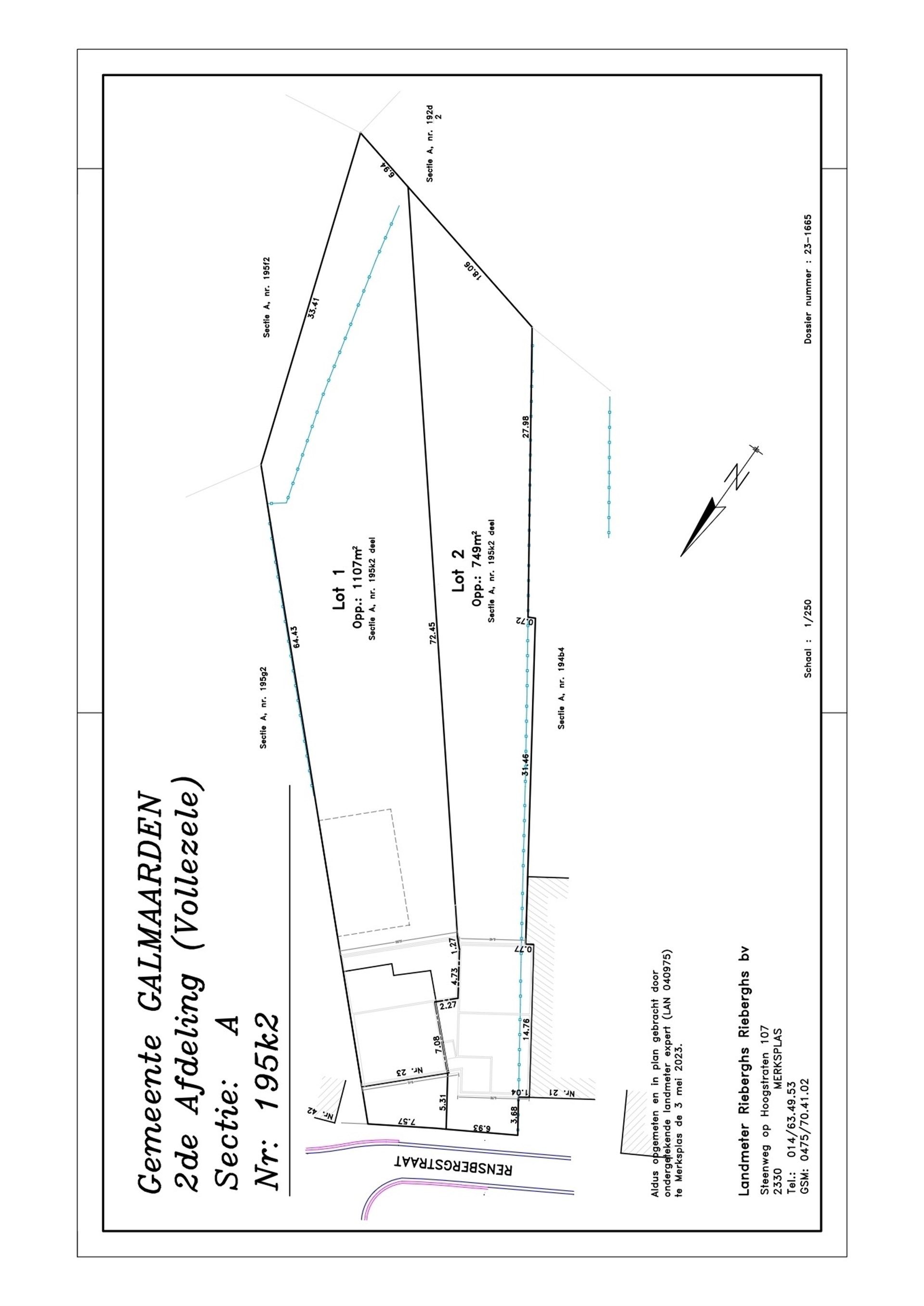 Bouwgrond met plan en vergunning op een terrein van 749m²  foto 4
