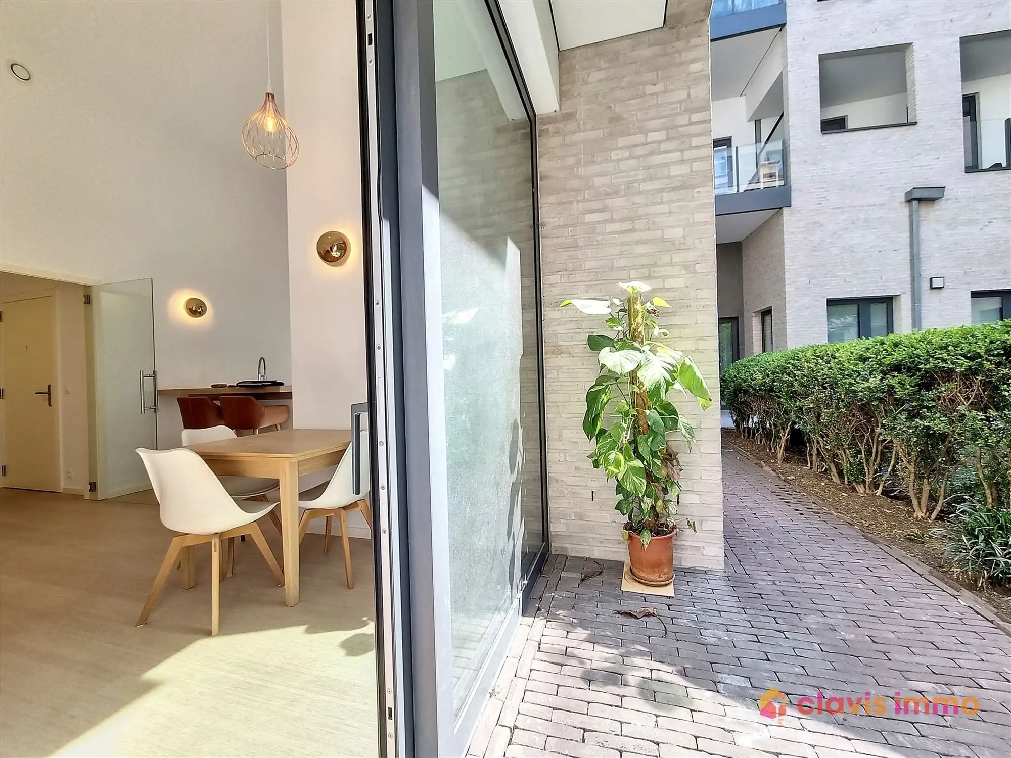 Gelijkvloersappartement met terras foto 5