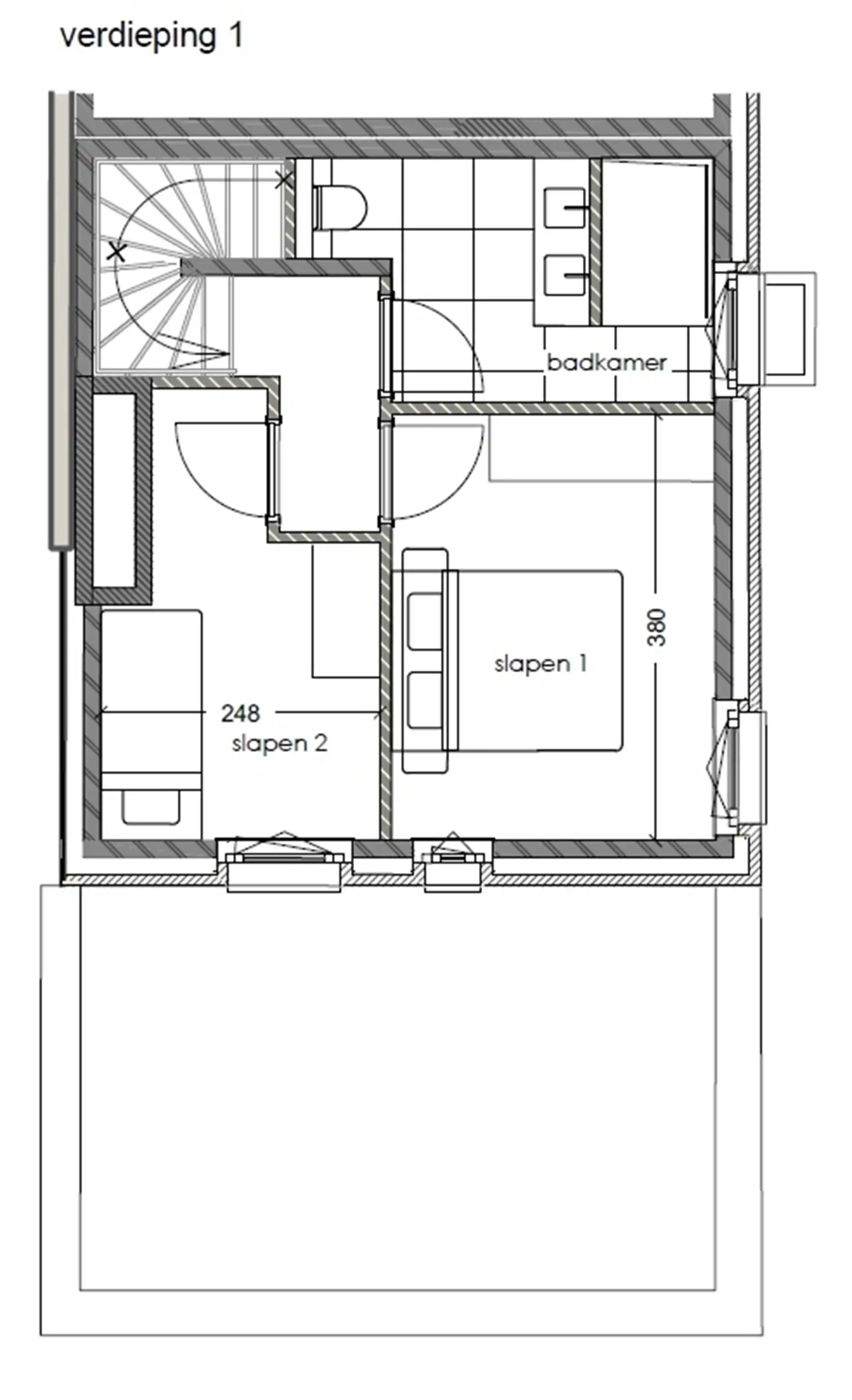 Nieuwbouw duplexappartement met 2 slpks te Duffel foto 12