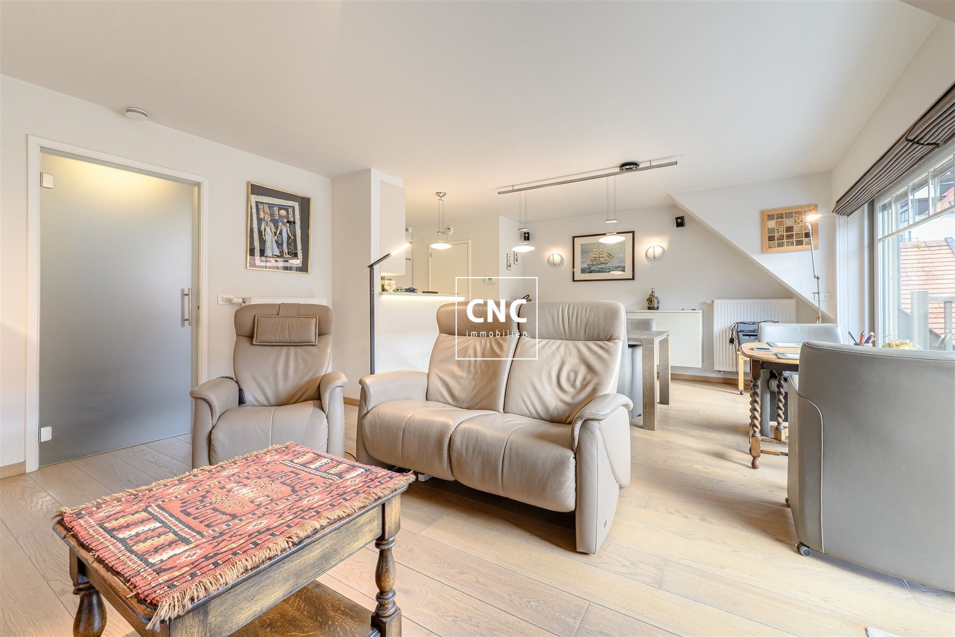 Lichtrijke duplex met twee terrassen in centrum Knokke foto 7