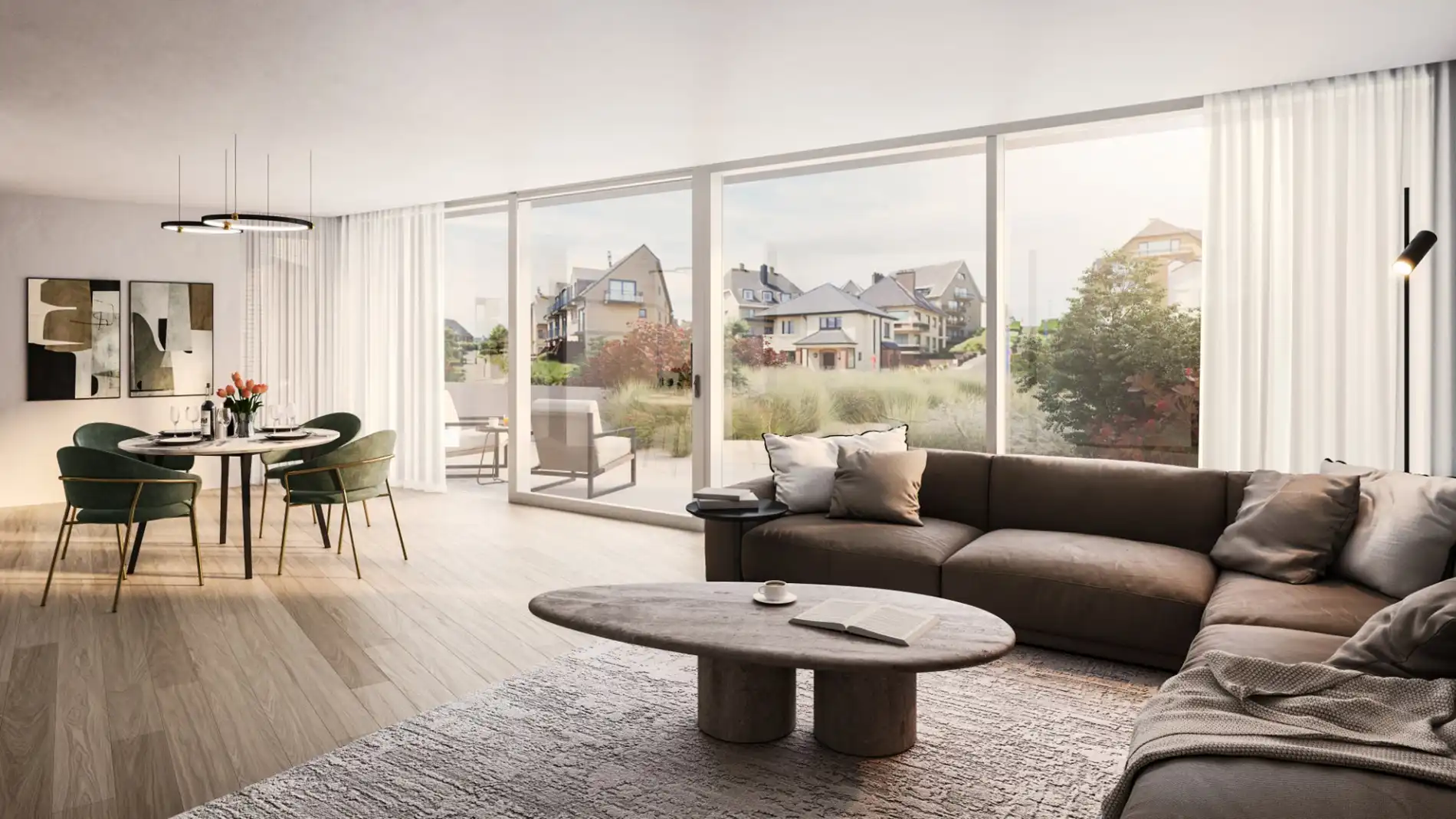 PRACHTIG NIEUWBOUWAPPARTEMENT OP 200 METER VAN DE ZEEDIJK foto 2