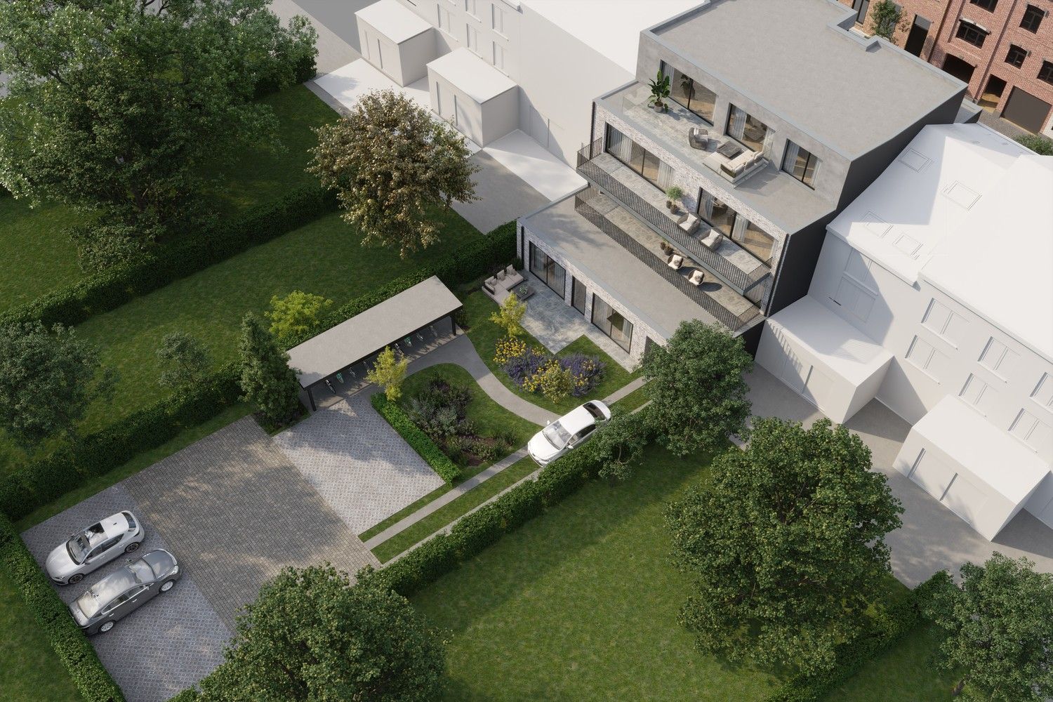 Nieuwbouw BEN app. met 2 slpkrs en terras foto 2