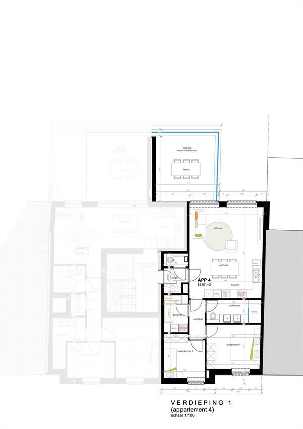 Recent apt., 2slk, zuidgericht terras, warmtepomp, E-peil 5 foto 24