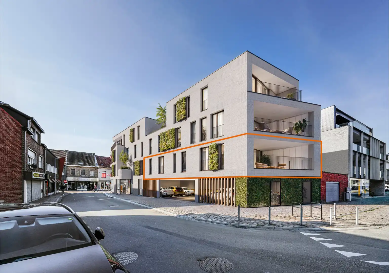 Exclusief nieuwbouwproject met 6 luxueuze appartementen in hartje Tielt! foto {{pictureIndex}}