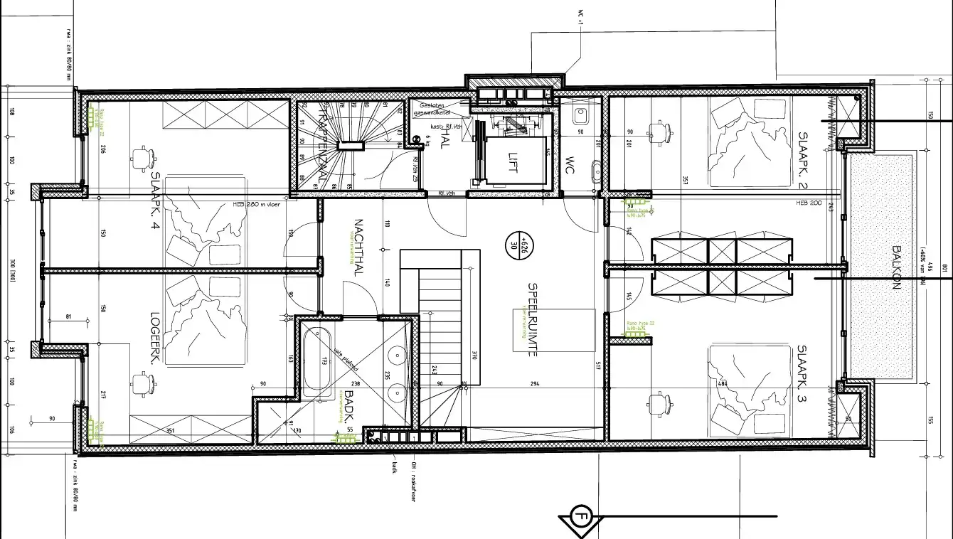 Uitzonderlijk ruim en gerenoveerd duplexappartement met 5 slaapkamers met zonnig terras in Sint-Idesbald foto 24