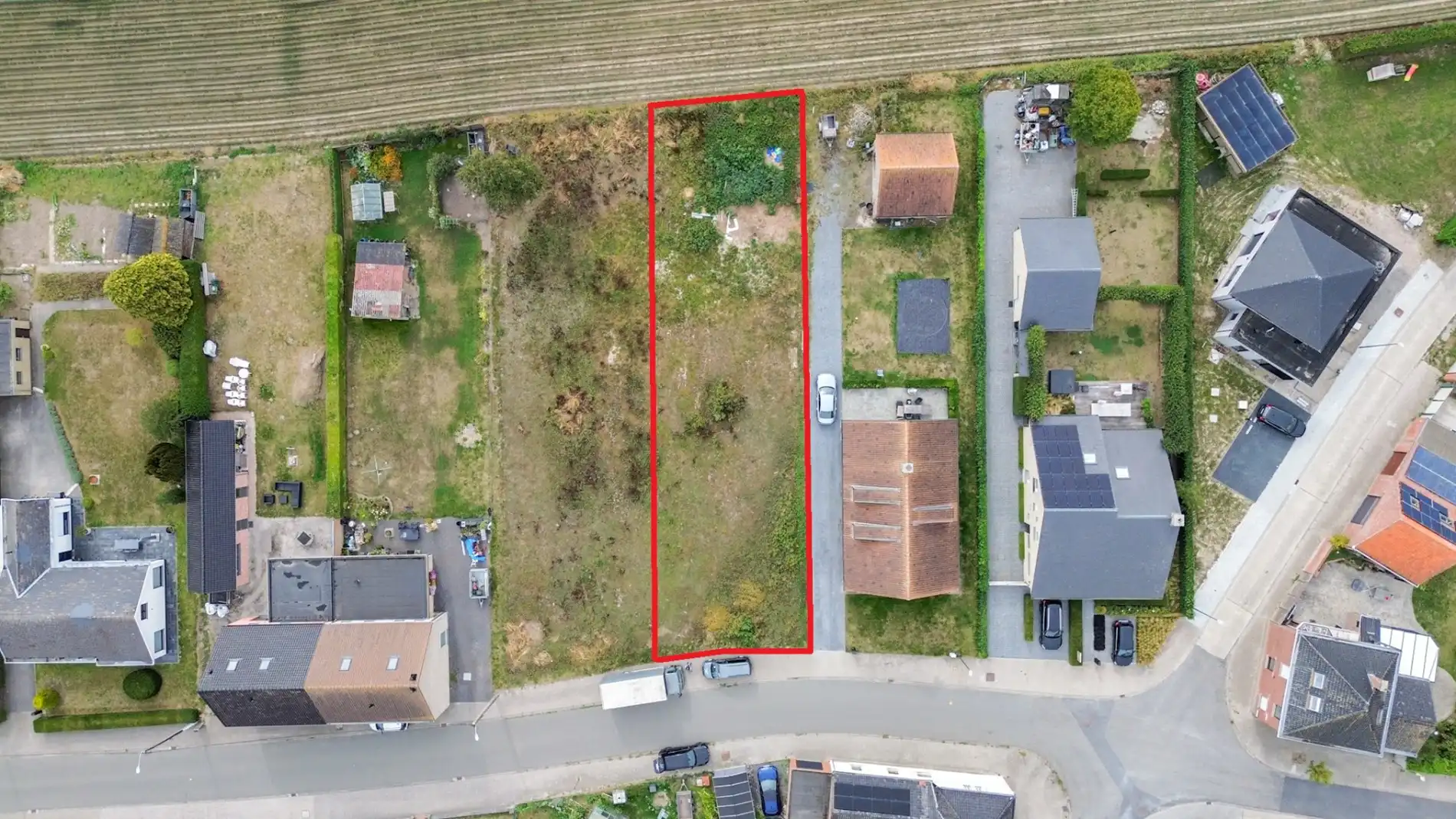 Mooi gelegen perceel bouwgrond voor open bebouwing, 804 m², Bovekerke.  foto 5