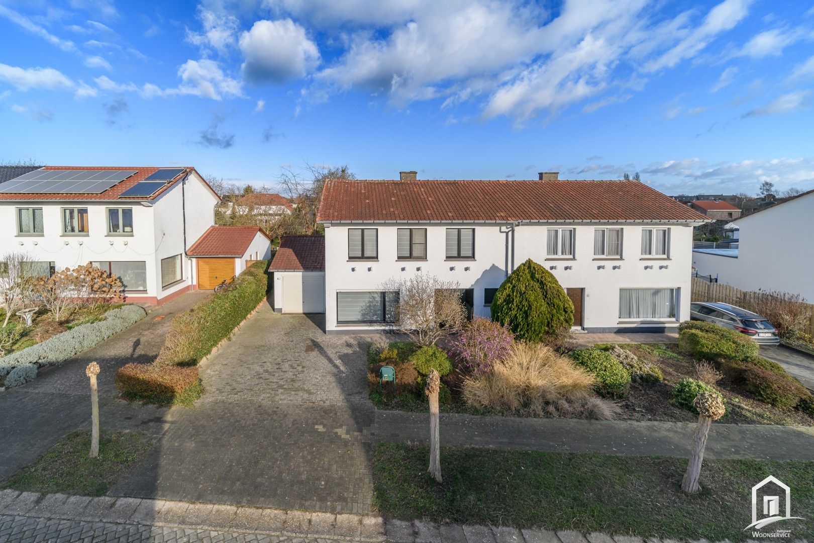 Instapklare halfopen bebouwing met tuin en garages in Denderleeuw foto 39