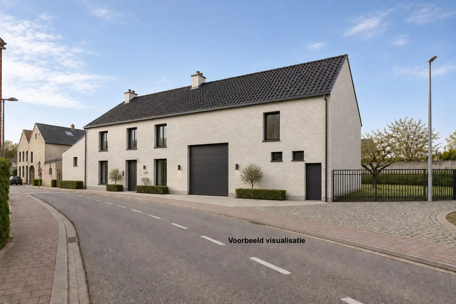 Hoofdfoto van de publicatie: Mogelijkheid om te splitsen in 2 woningen - Half open bebouwing (hoeve) met 5 slaapkamers, tuin, terras en zeer ruime garage in Oorbeek (Tienen)! – EPC 730 kWh/