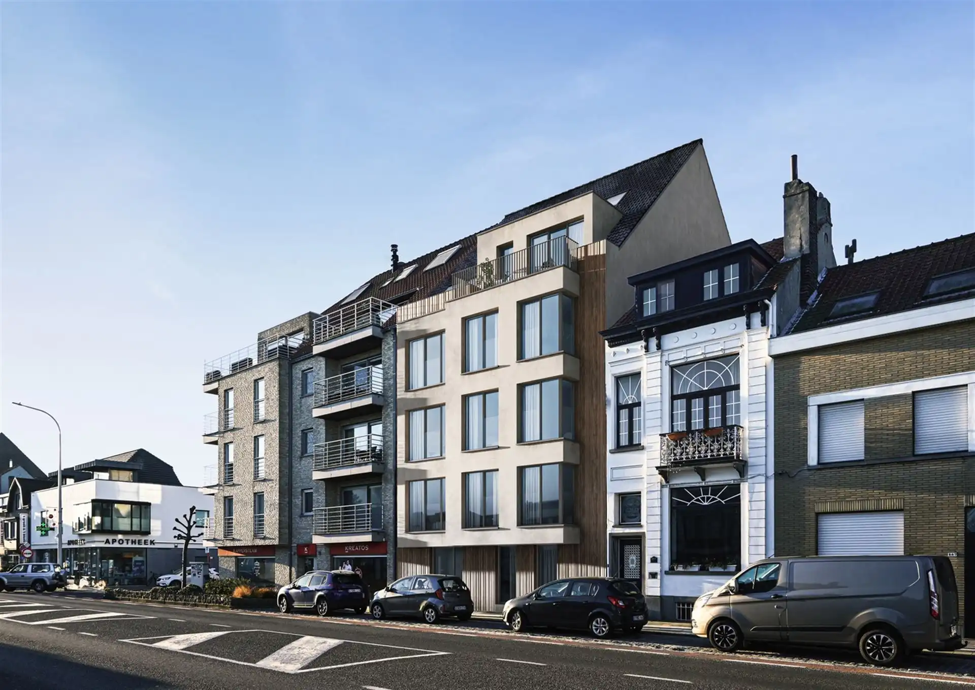 1 slaapkamer appartement met 2 ruime terrassen foto 3