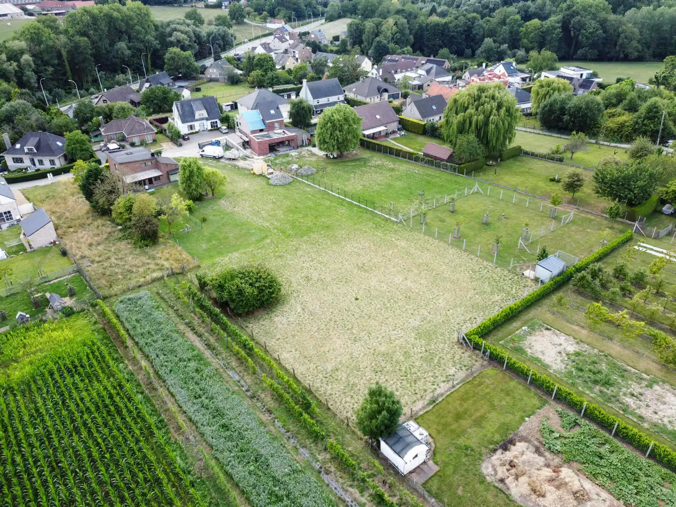 immo DAVID stelt voor: bouwgrond met achterliggende tuin foto 19