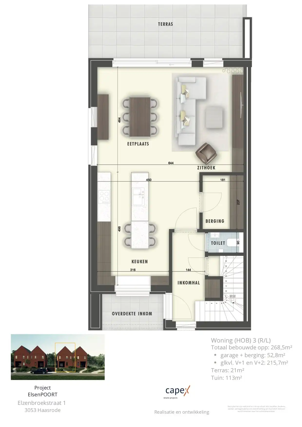 Urban villa in groene omgeving foto 5