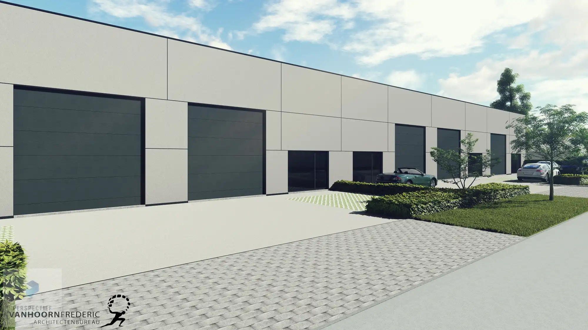 Grote Loods te huur in het industriepark van Beernem foto 8