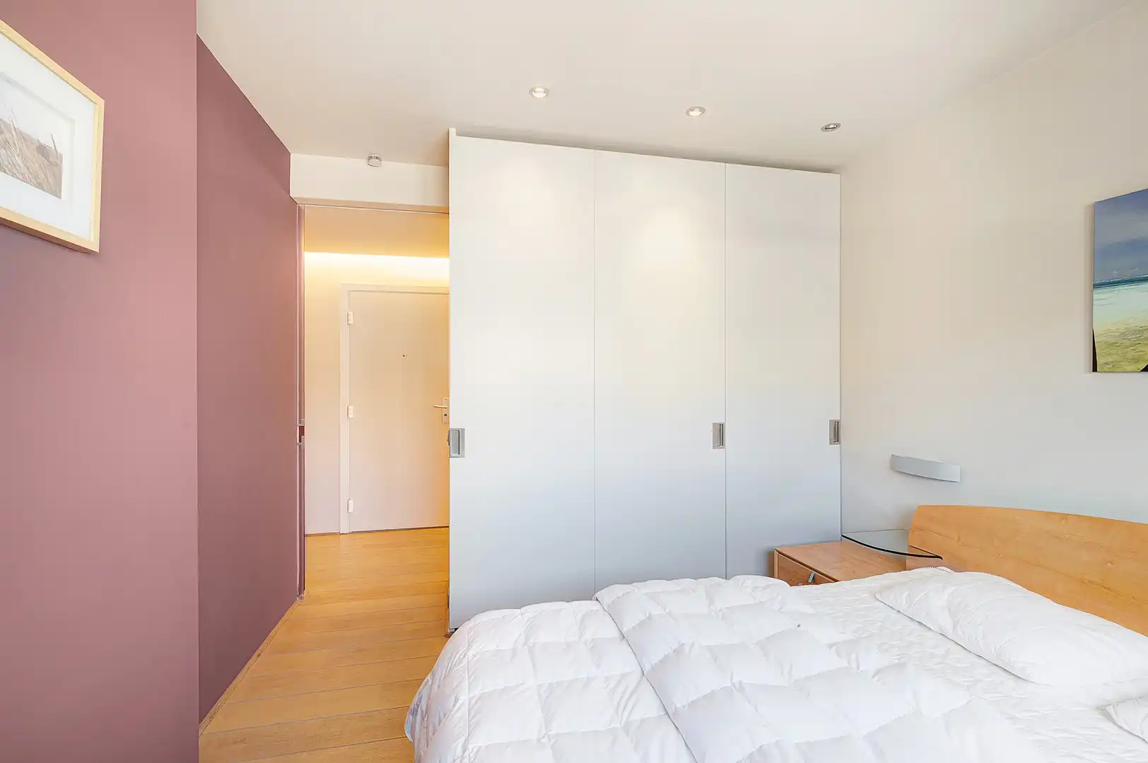 Schitterend hoekappartement in het hart van het Zoute met frontaal zeezicht. foto 17