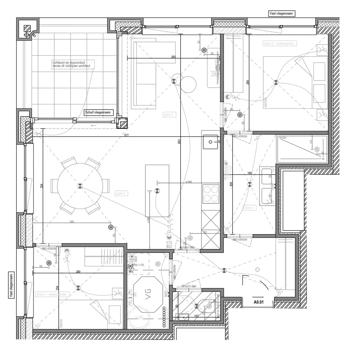 Rustig en comfortabel 2slpk appt. met mooi terras foto 12