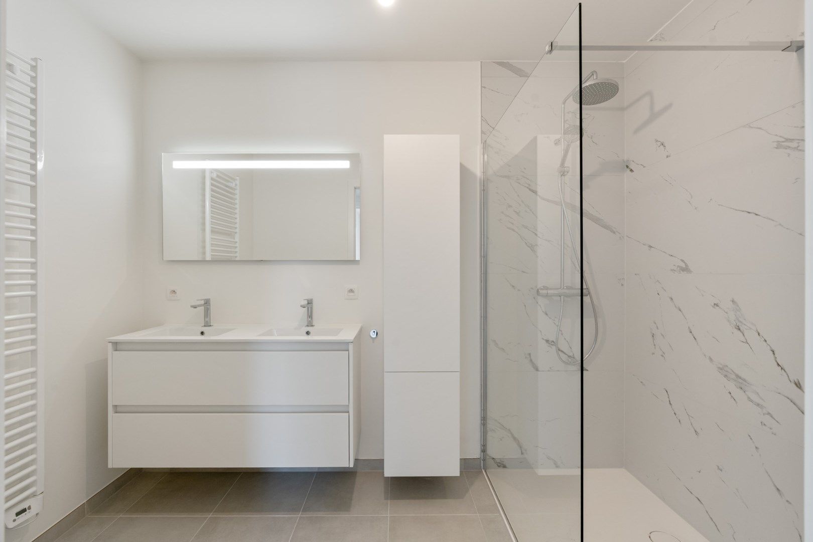 Stijlvol nieuwbouw gelijkvloers appartement in centrum Zonhoven met 3 slaapkamers + groot terras - Rolstoeltoegankelijk foto 3