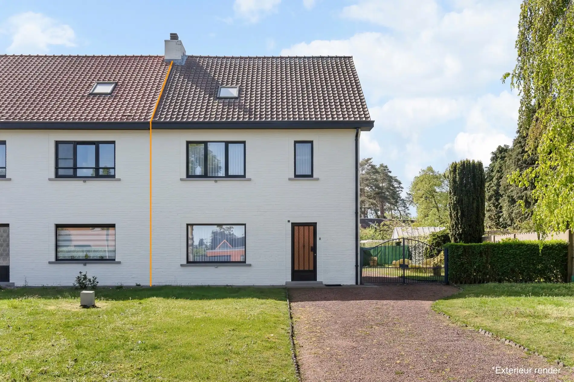 Hoofdfoto van de publicatie: Te renoveren woning met grote tuin en 5 slaapkamers in Genk