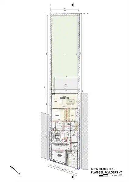 VERGUND PROJECT VAN 4 WOONEENHEDEN OP EEN TOPLIGGING IN TONGEREN foto 7