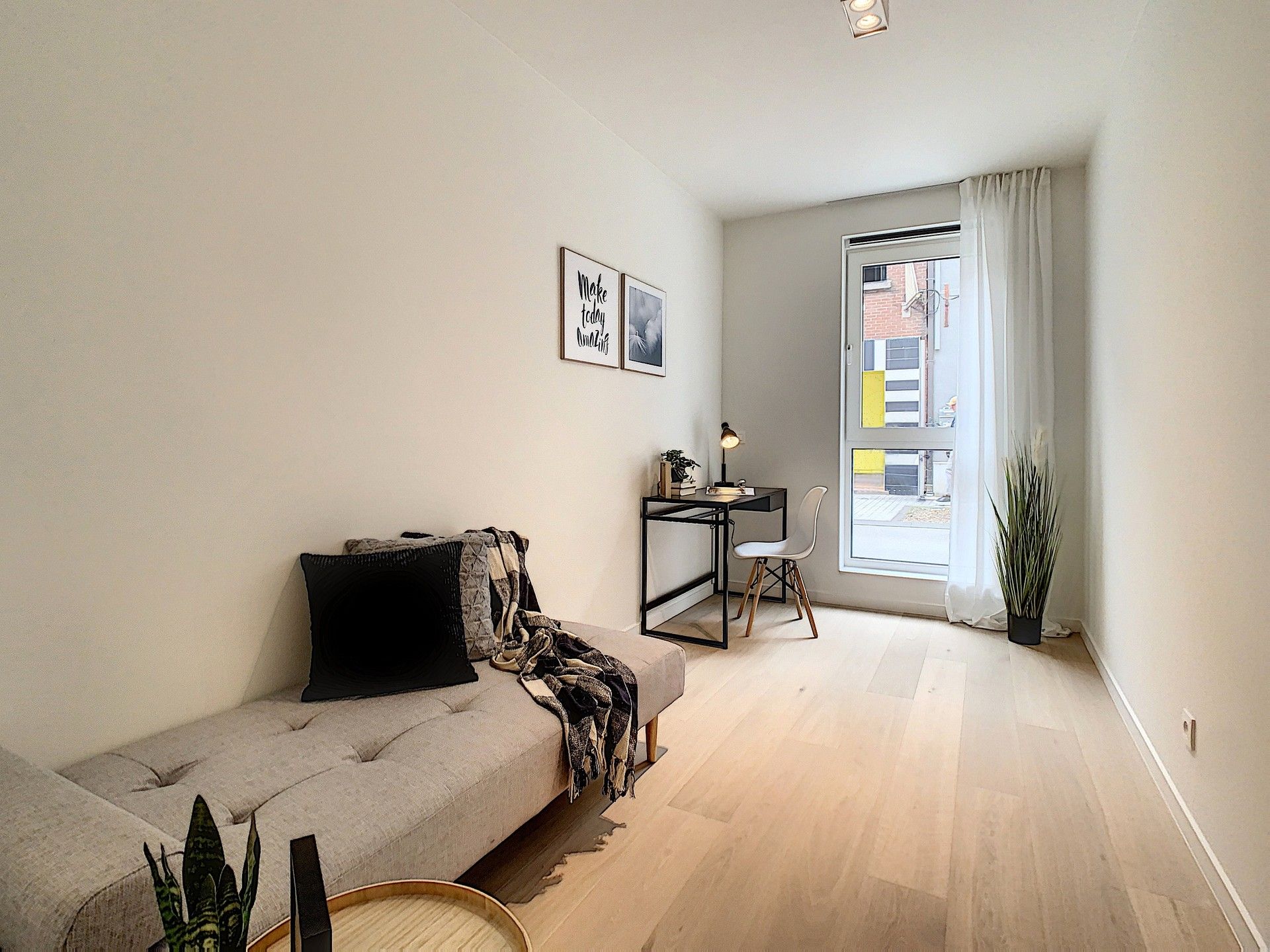 Gelijkvloers nieuwbouw appartement met terras van 18 m² en 2 slaapkamers in prestieuse residentie Refuga in hartje Hasselt. foto 19