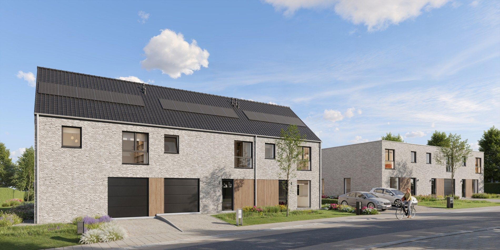 Nieuwbouw halfopen bebouwing met 3 slaapkamers foto 2
