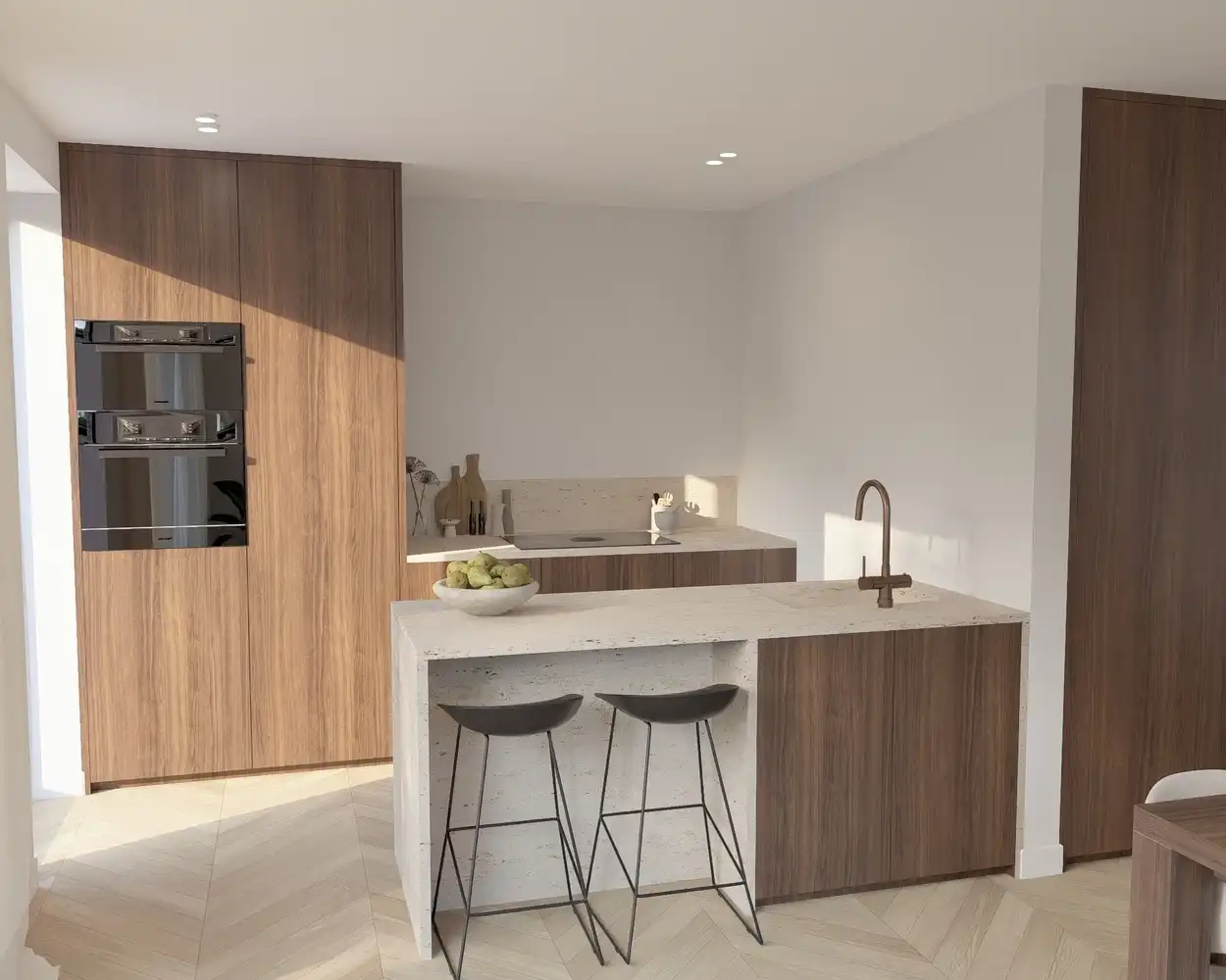 Instapklaar gelijkvloers appartement voorzien van 3 slaapkamers te Oudsbergen foto 8