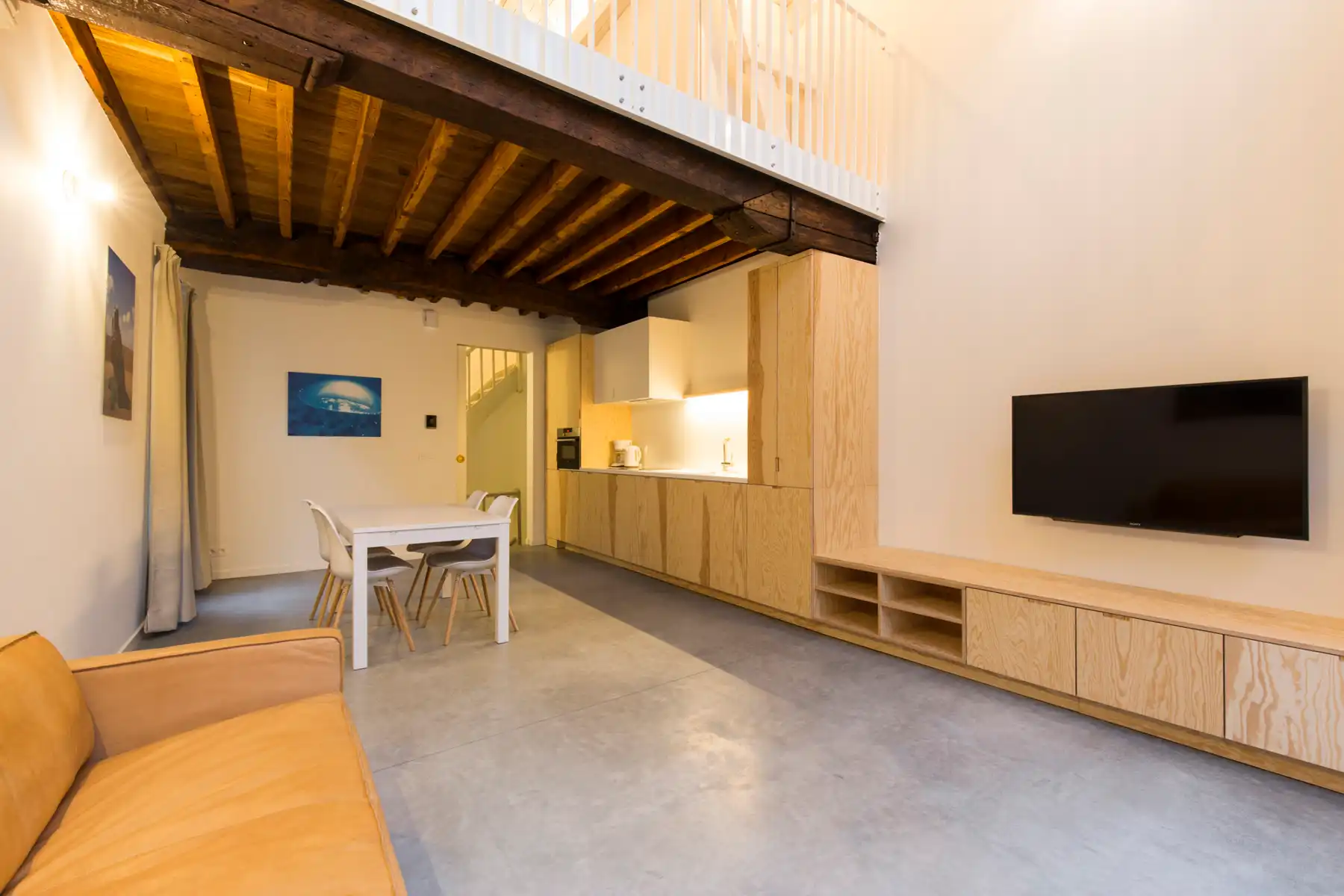 Duplex 1 slpk op toplocatie in Antwerpen foto 5