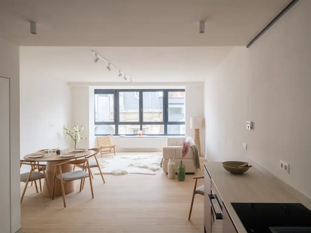 Centrum Gent – Luxueus en lichtrijk 2-slaapkamerappartement met EPC A-score foto 5