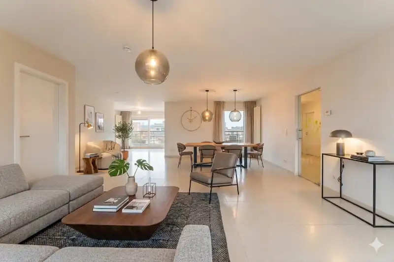 Centrum Roeselare - Ruim Instapklaar energiezuinig App met 3 slpk en garage foto {{pictureIndex}}