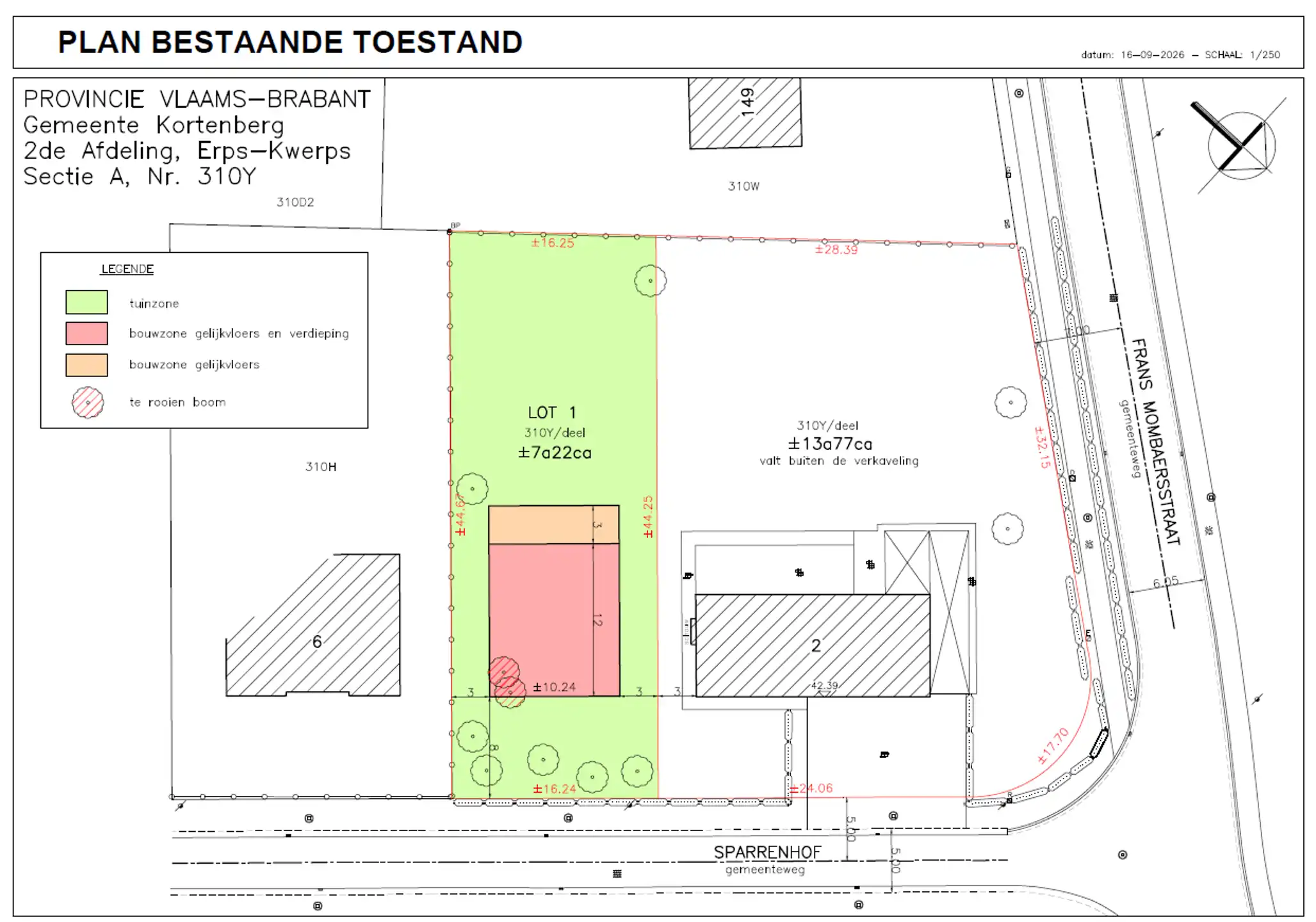 Grond te koop Sparrenhof 2 - 3071 Kortenberg