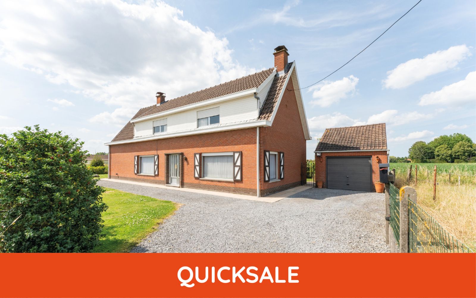 Hoofdfoto van de publicatie: QUICKSALE 16/11/2024! Alleenstaande woning op perceel van 2009m2