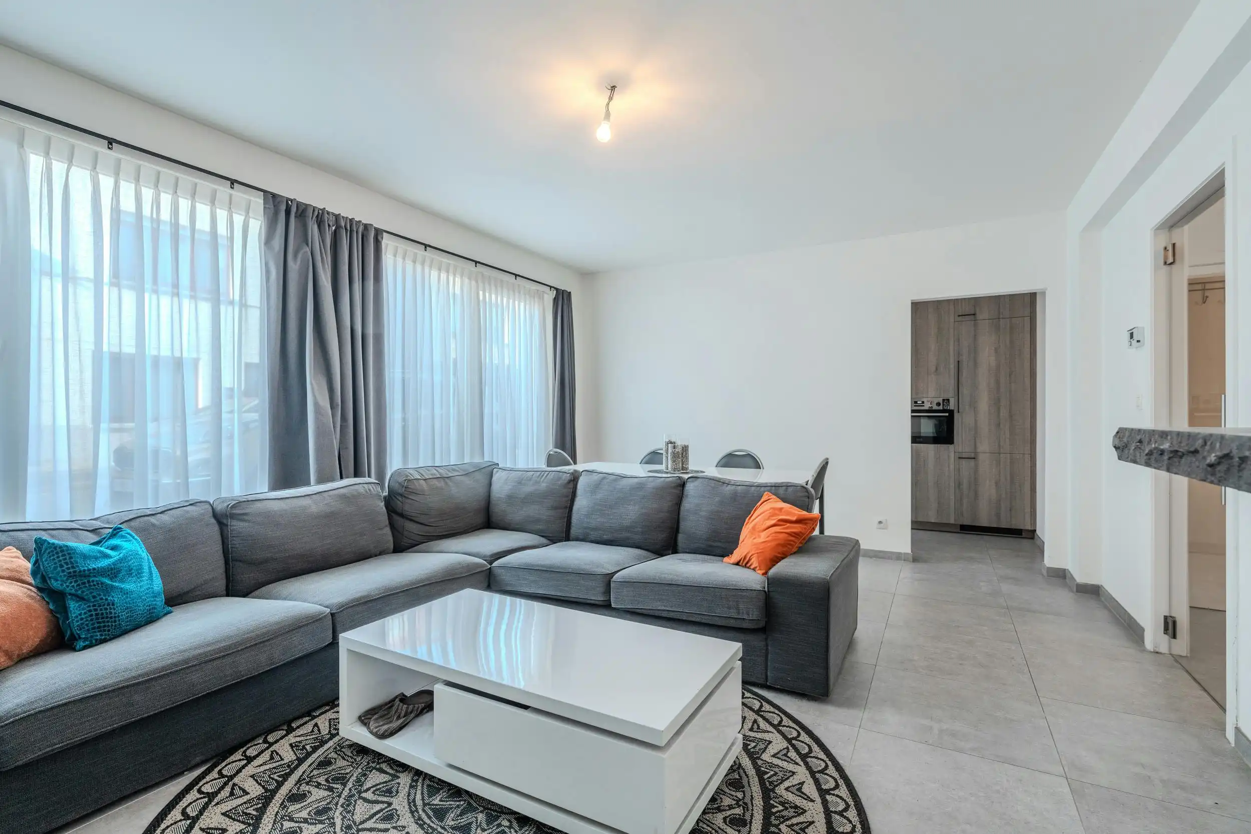 Gelijkvloers 2-slaapkamer appartement te Oostende (Stene) foto 3