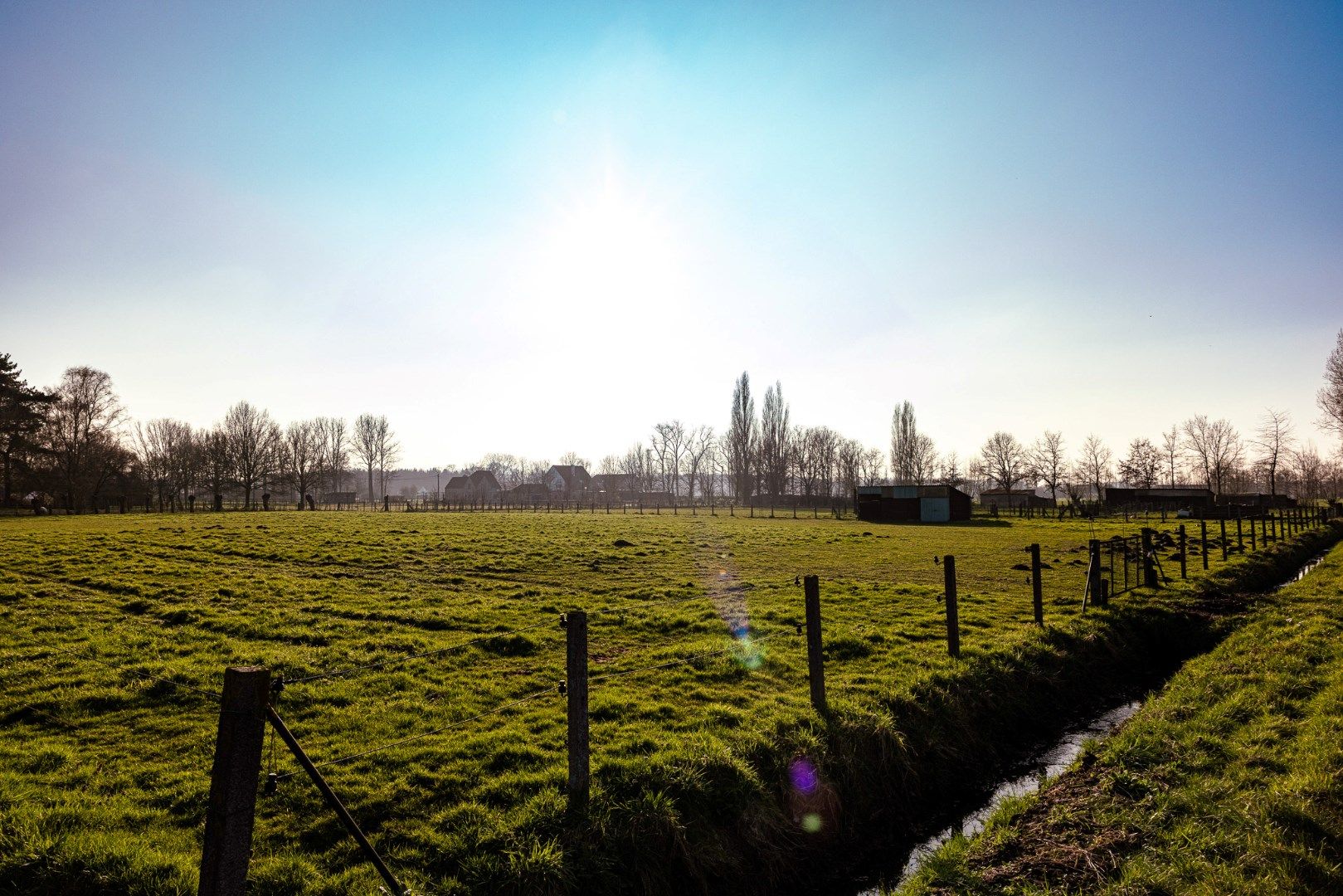 Landelijke woning met 1,4 ha weilanden uniek gelegen te Maldegem foto 17