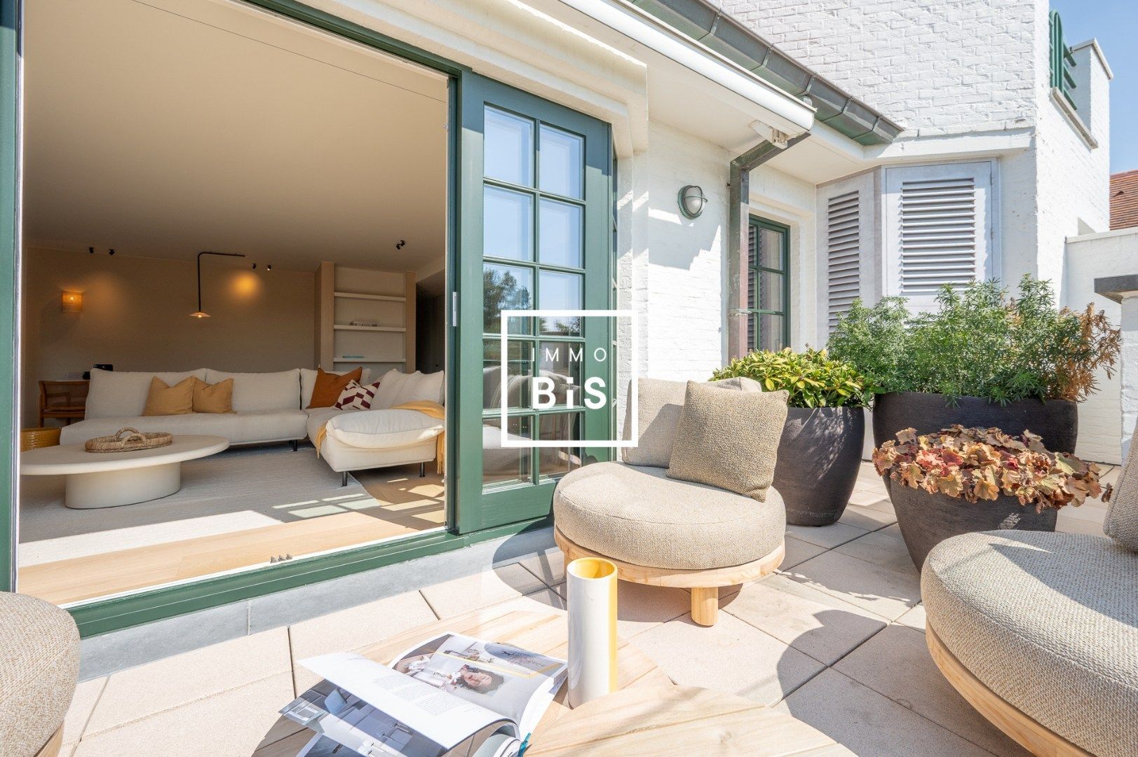 Prachtig gerenoveerd appartement in een park van 5ha in het Zoute foto 21