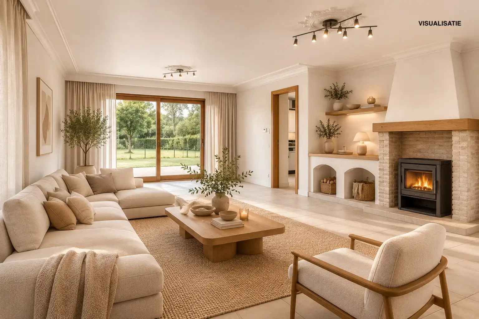 Te renoveren woning met 4 slpks, rustig gelegen in Hulsen op 3.675 m² !  foto 5