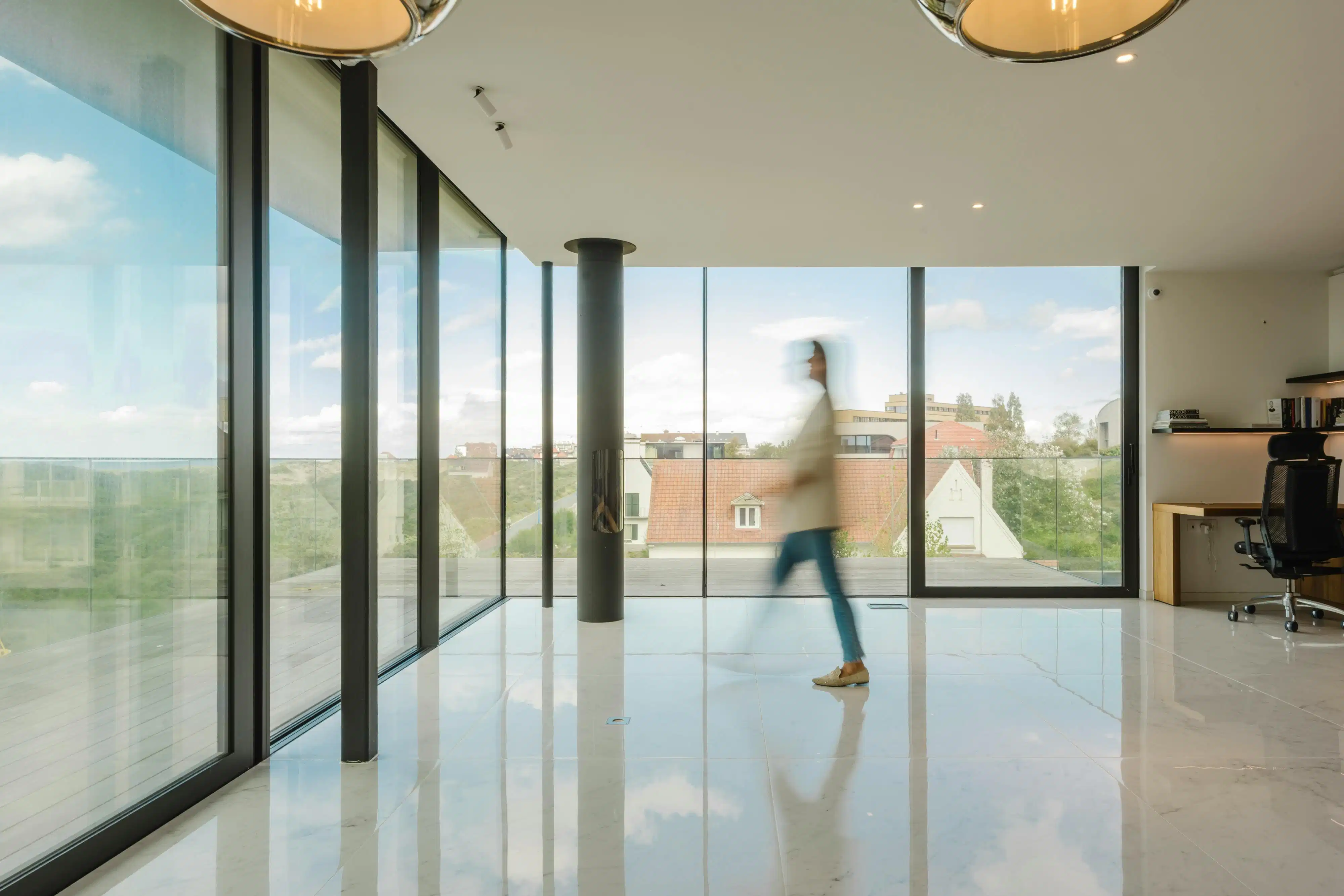 Luxueus appartement met zee- en duinenzicht te Sint-André! foto 3