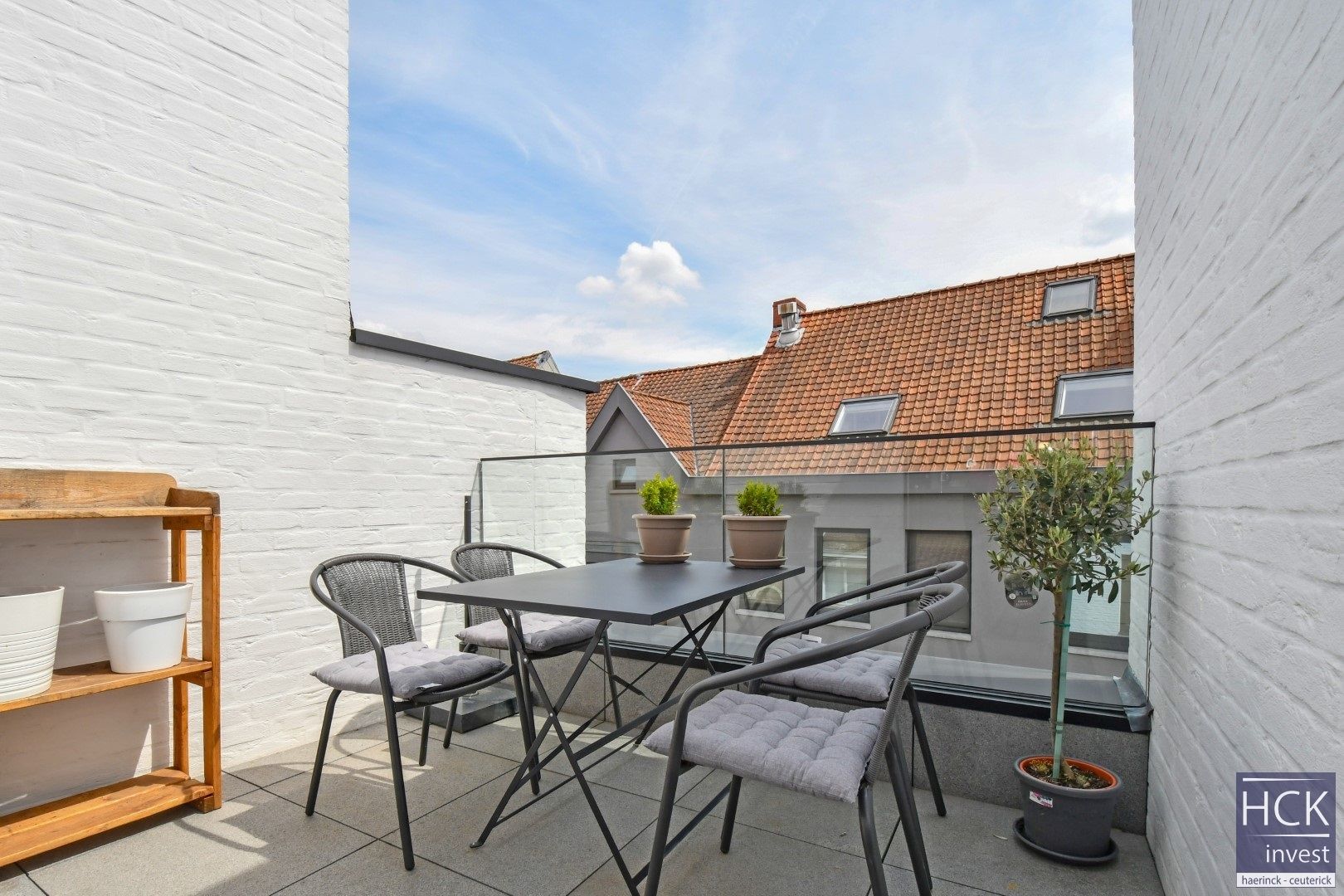 WAREGEM - Uitstekend gelegen appartement met 3 terrassen + garage! foto 7