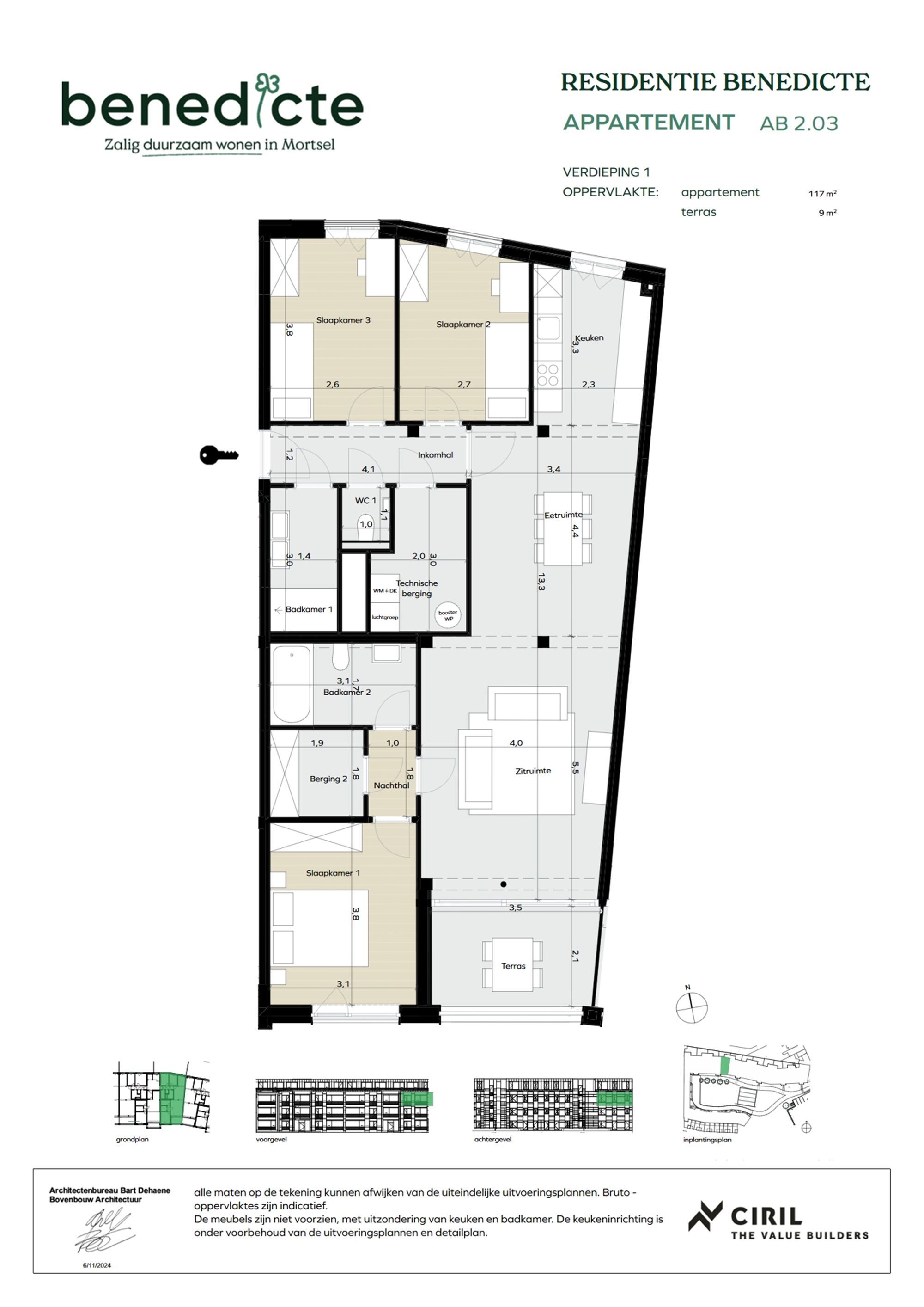 Appartement met terras foto 15